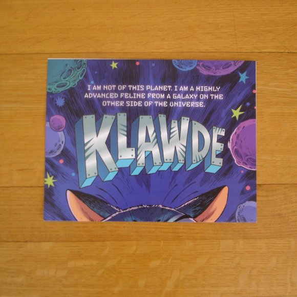 2/$12: KLAWDE: Evil Alien Warlord Cat Poster 11x17 - Picture 3 of 3